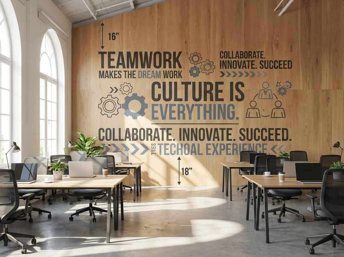 Offices wall print